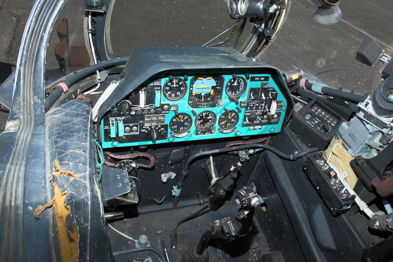 Mil Mi-24 D - Cockpit des Schützen