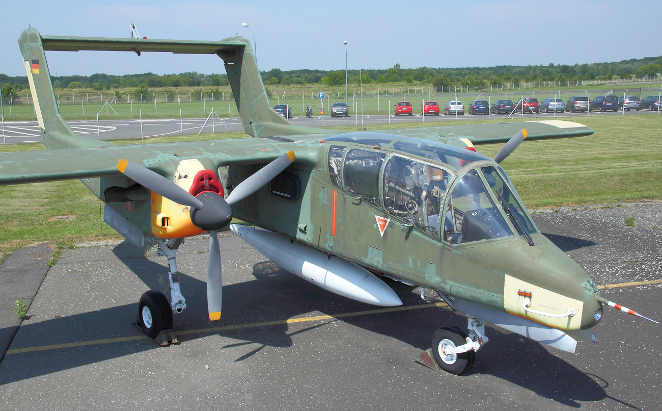 North American / Rockwell OV-10 Bronco Flugzeug zur Zieldarstellung