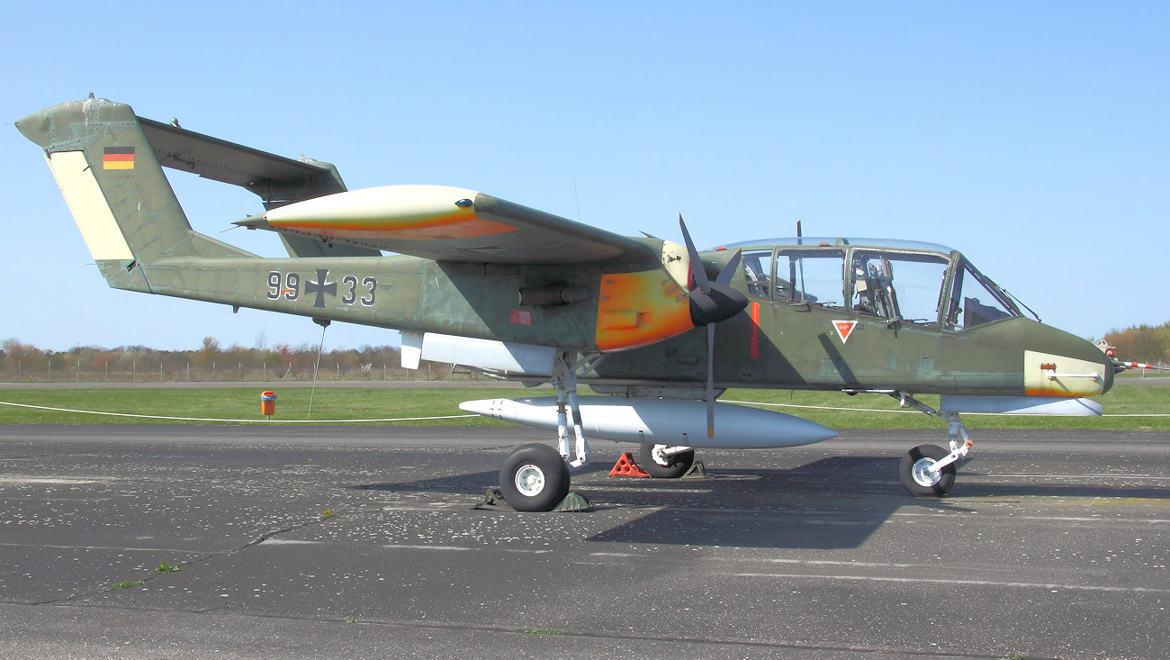 North American / Rockwell OV-10 Bronco - Flugzeug der Bundeswehr