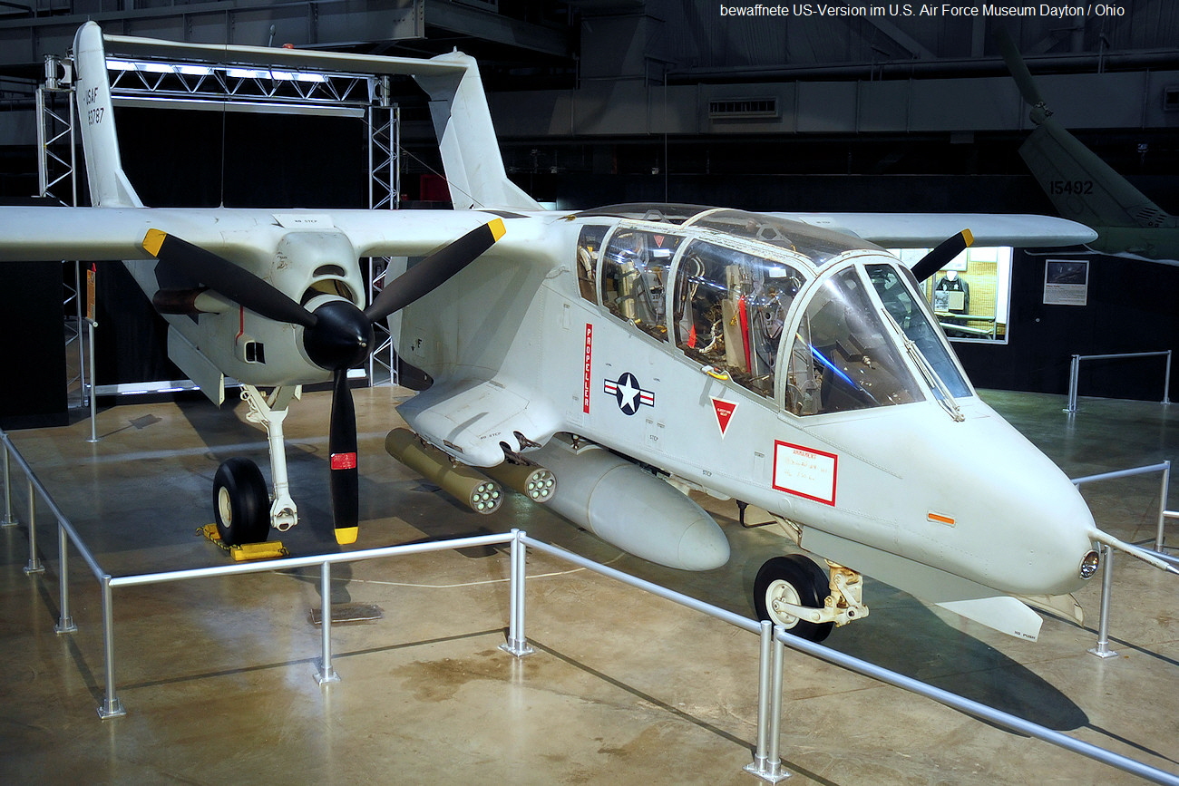 North American Rockwell OV-10A - bewaffnete Version der USA