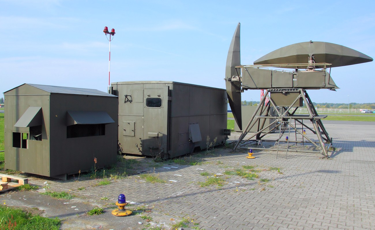 PAR-C Flugsicherungstechnik um Flugzeuge auf einem im Voraus festgelegten Gleitwinkel herunterzuführen