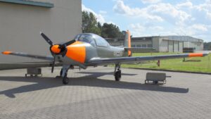 Piaggio P.149 D - Flugzeug der Bundeswehr als Schulflugzeug und Verbindungsflugzeug