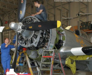 Republic P-47 Thunderbolt - Sternmotor Pratt & Whitney R-2800