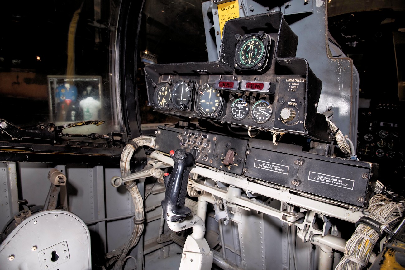 Rockwell OV-10 Bronco - hinteres Cockpit