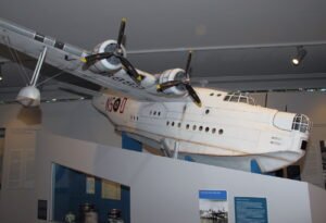 Modell der Short Sunderland im Maßstab 1:50 des Luftwaffenmuseums Gatow