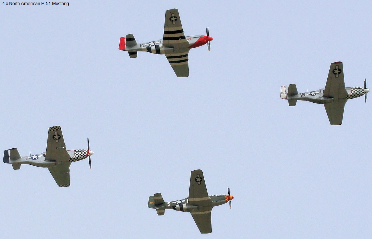 Abschiedsparade - P-51 Mustang