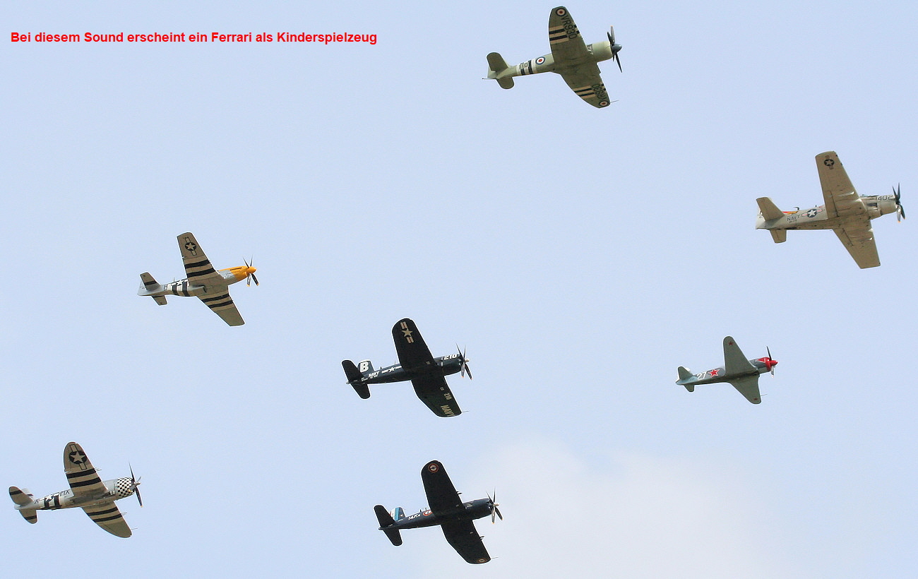 Abschiedsparade der Airshow