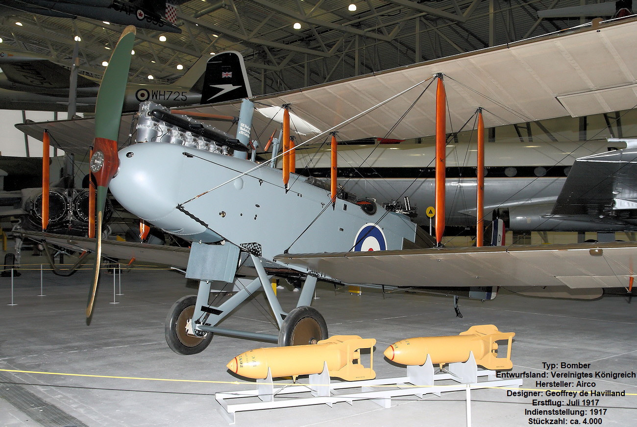 Airco D.H.9 - Bomber im 1. Weltkrieg