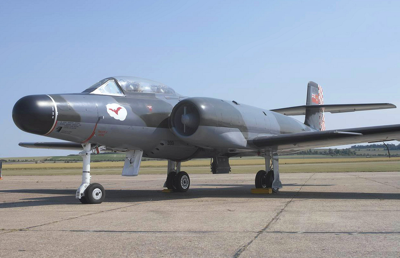 Avro Canada CF100 Canuck Mk 4B - Kampfflugzeug im IWM