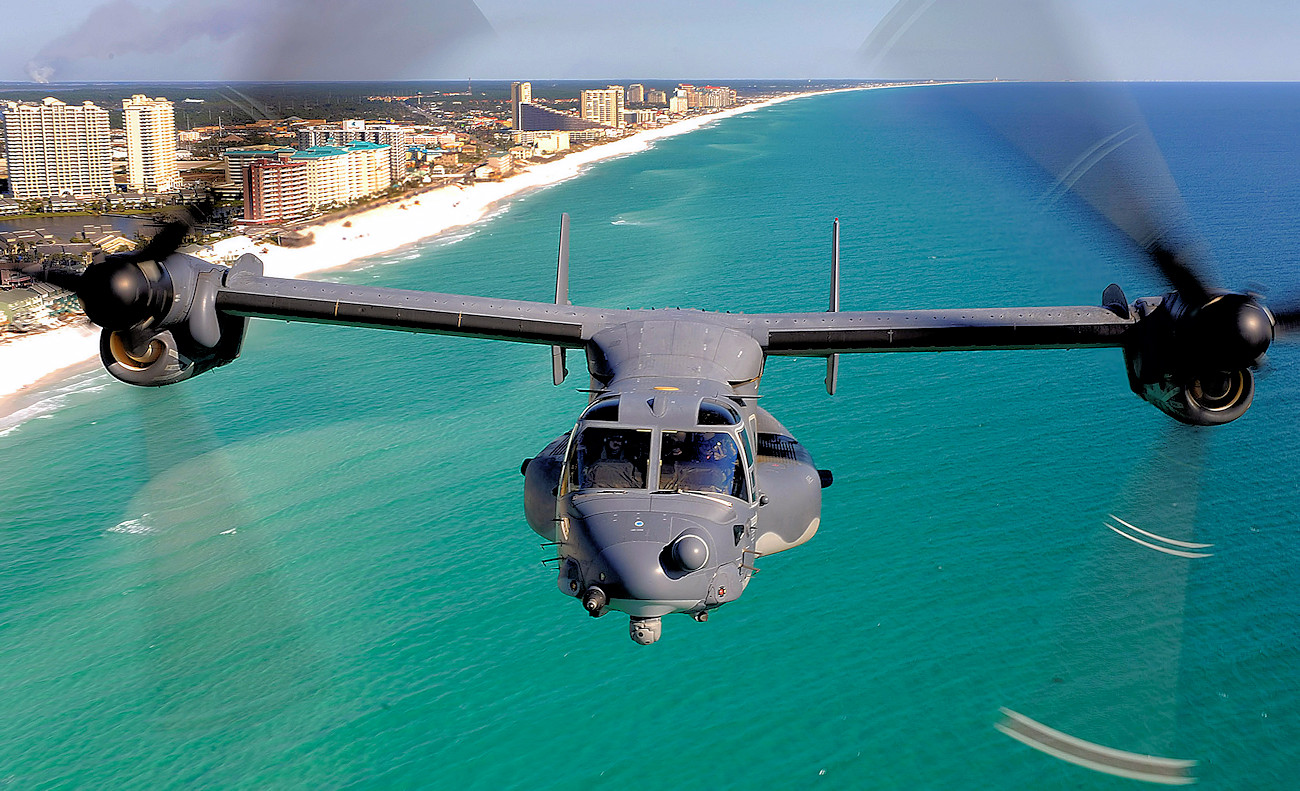 Bell - Boeing V-22 Osprey - Horizontalflug