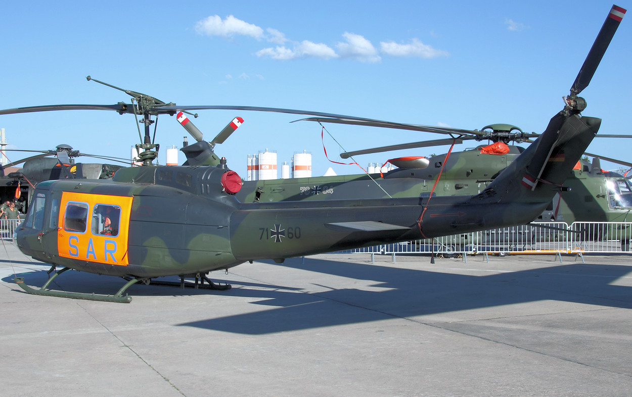 Bell UH-1D Iroquois - Heckansicht