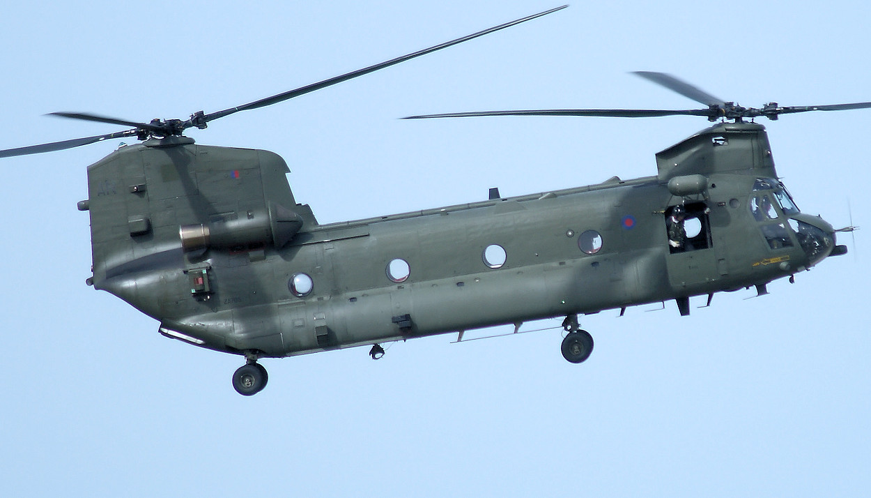 Boeing-Vertol CH-47 Chinook - Flug