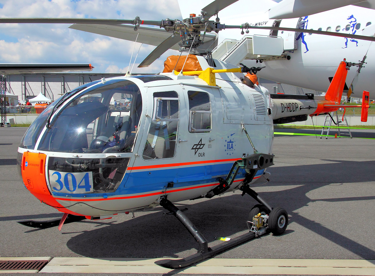 Bölkow Bo 105 DLR - Versuchshubschrauber