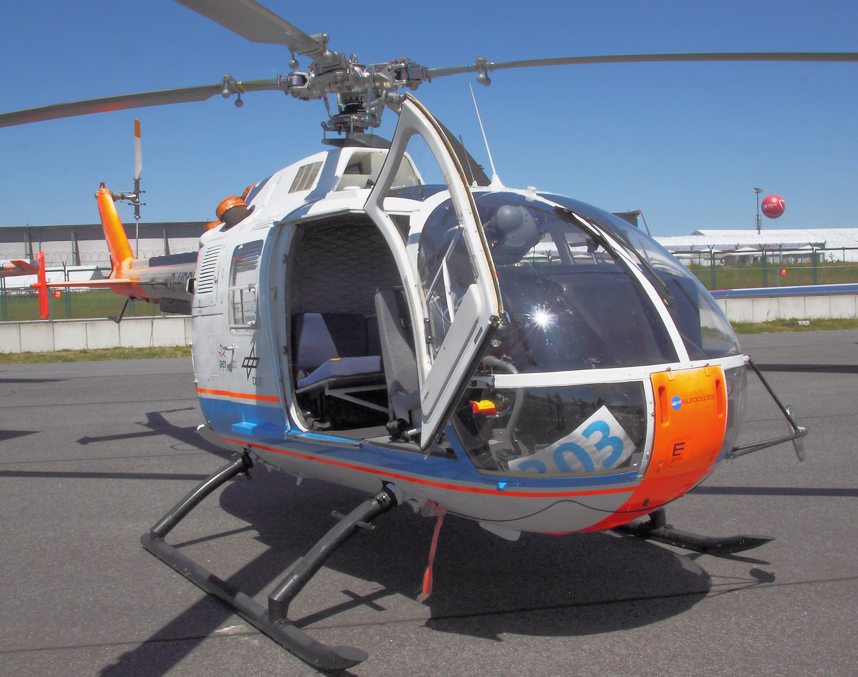 Bölkow Bo-105 - Versuchshubschrauber