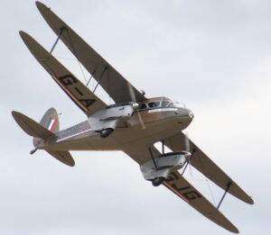 De Havilland DH.89 Dragon Rapide Flug