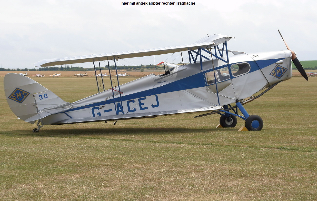 De Havilland D.H. 83 - Fox Moth - Doppeldecker