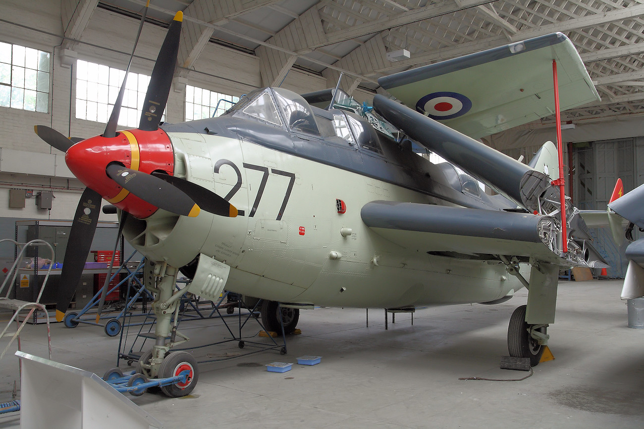 Fairey Gannet - U-Boot-Jagdflugzeug für Einsätze auf Flugzeugträgern