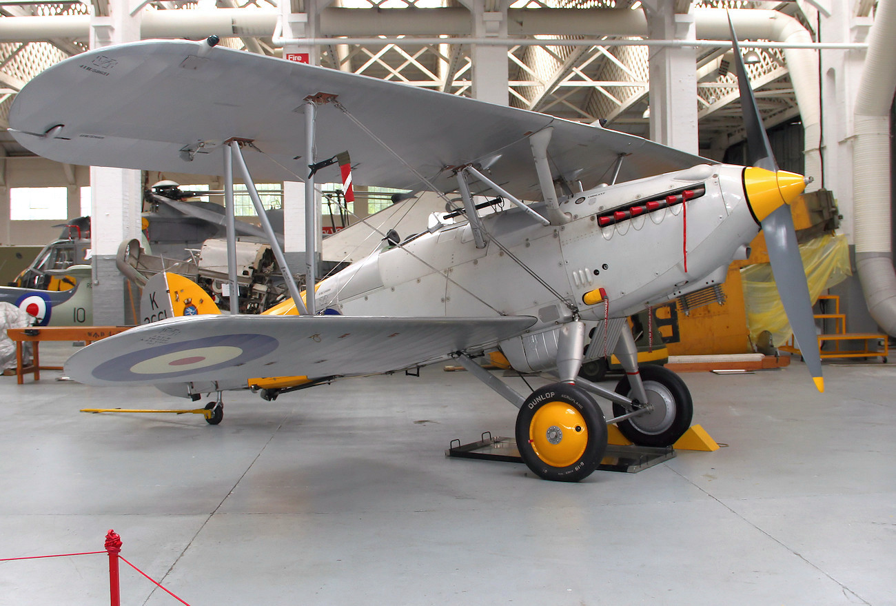 Hawker Nimrod Mk.II - Kampfflugzeug zwischen dem 1. und 2. Weltkrieg