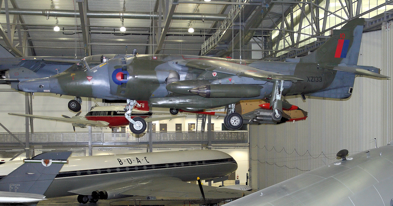 Hawker Siddeley Harrier - Kampfflugzeug