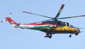 Mil Mi-24 - Überflug