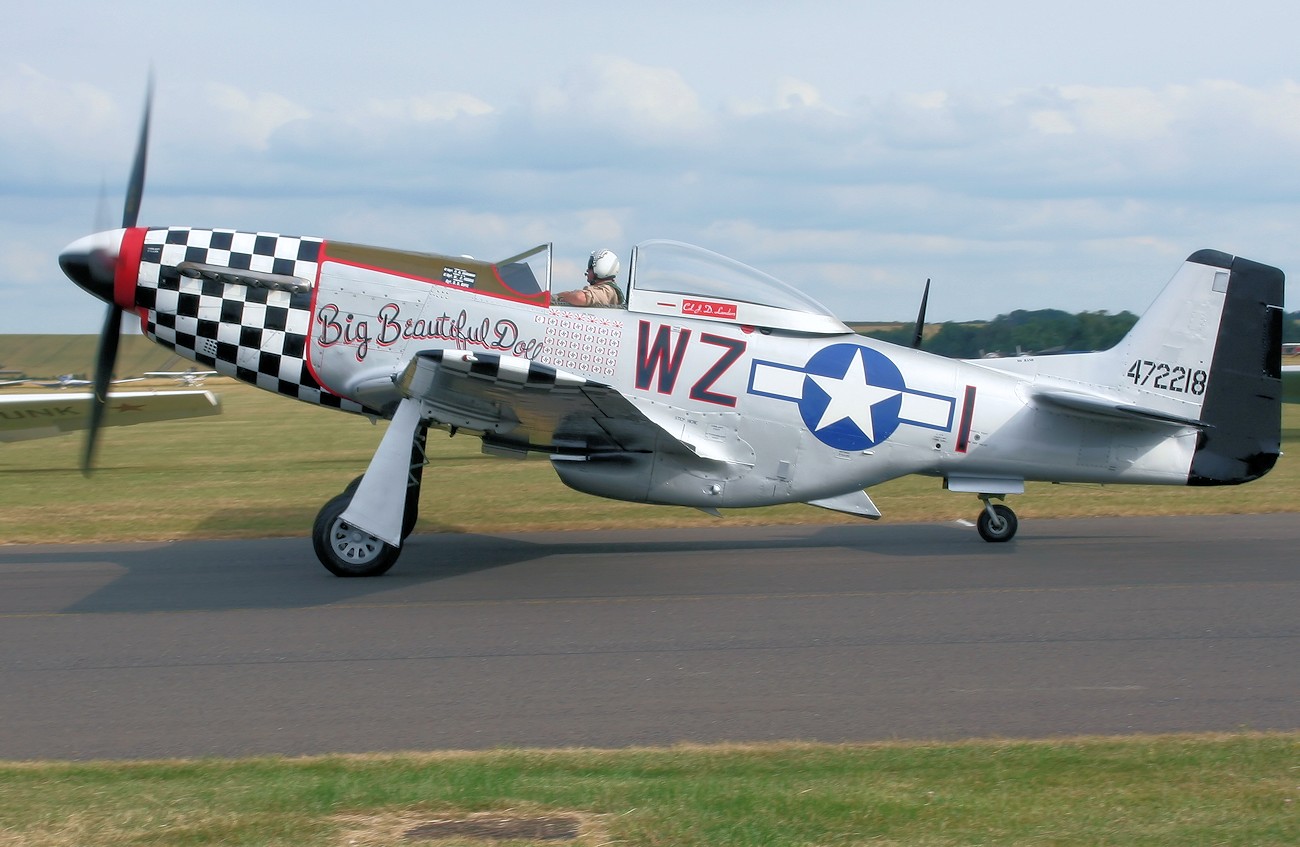 North American P-51D Mustang - Begleitjäger der alliierten Bomberverbände im Zweiten Weltkrieg