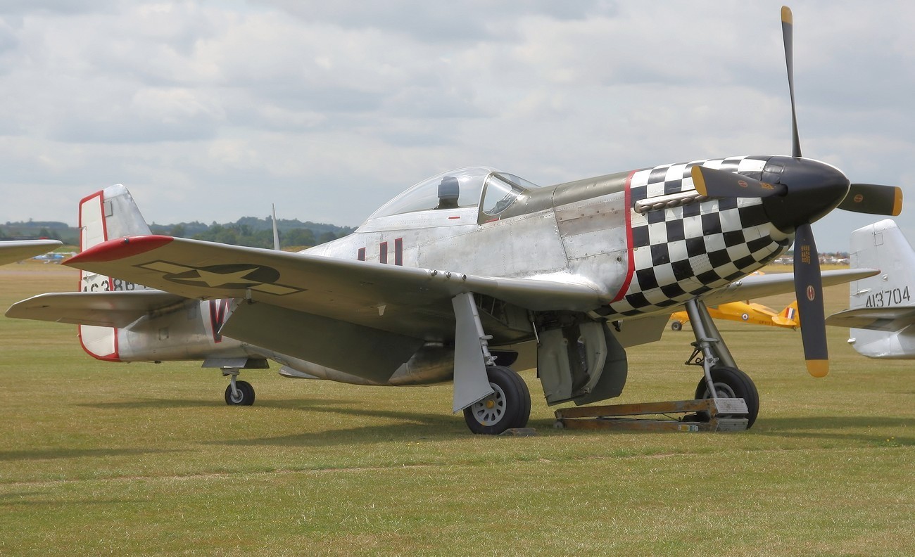 North American P-51D Mustang - US Kampfflugzeug