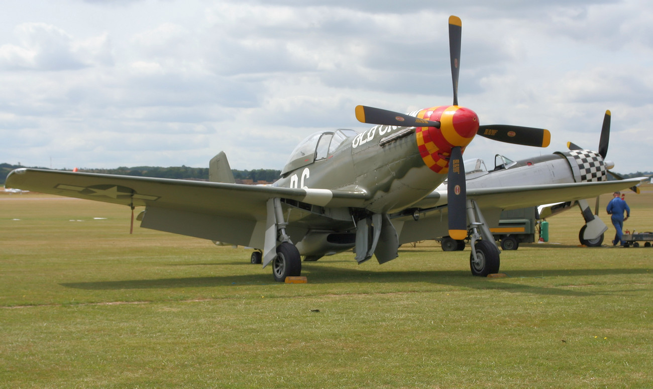 North American P-51 Mustang - Jagdflugzeug