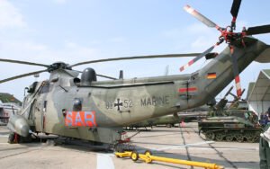 Sea King Mk.41 - Heckansicht des Marinehubschraubers