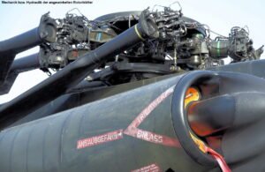 Sikorsky CH-53 Heer - angeklappte Rotorblätter