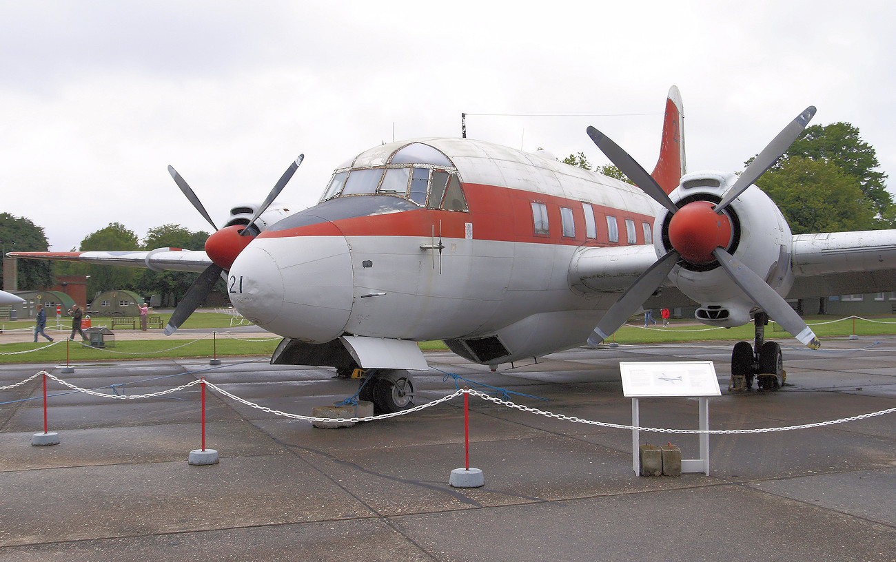 Vickers Varsity T Mk.1 - Militärversion der Vickers Viking