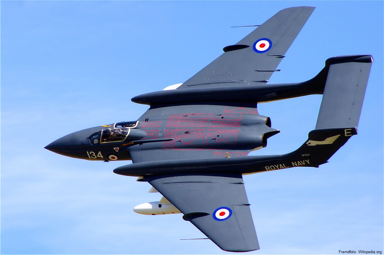 de Havilland DH.110 Sea Vixen - Flug