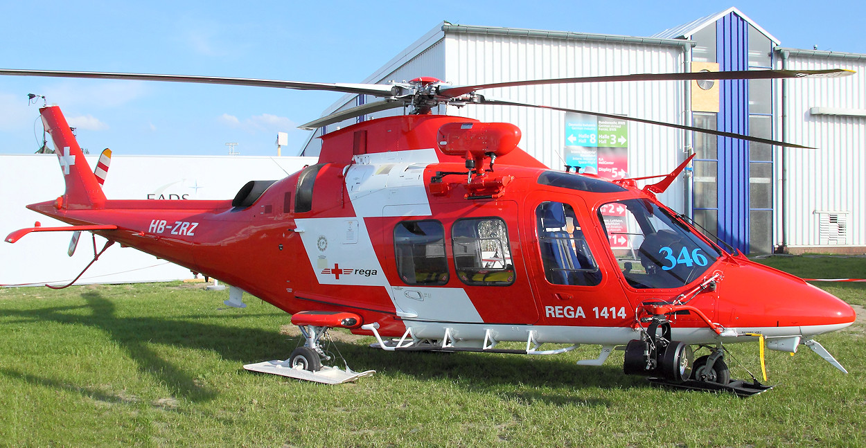 Agusta Westland AW 109 - Rettungshubschrauber der Swiss Air Ambulance REGA