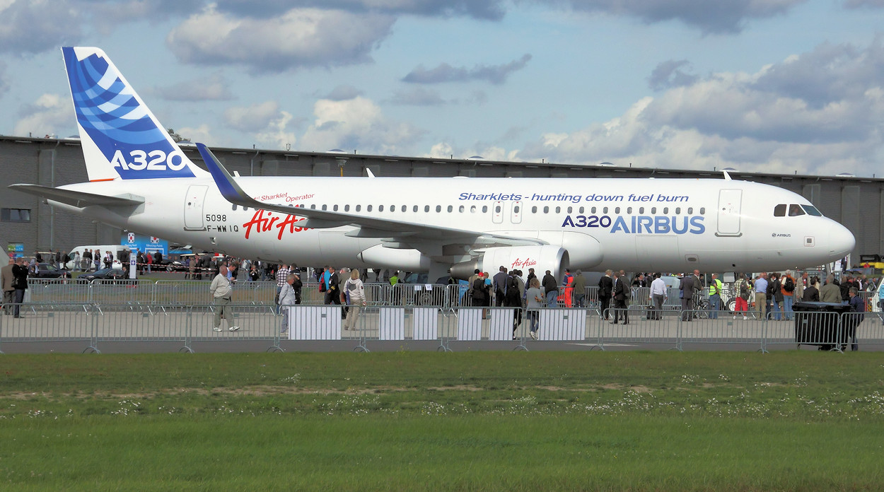 Airbus A320 Sharklets - Luftfahrtausstellung