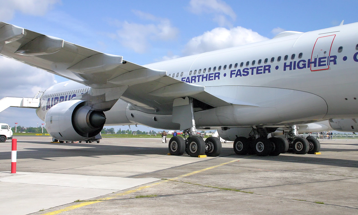 Airbus A340-600 - Fahrwerk