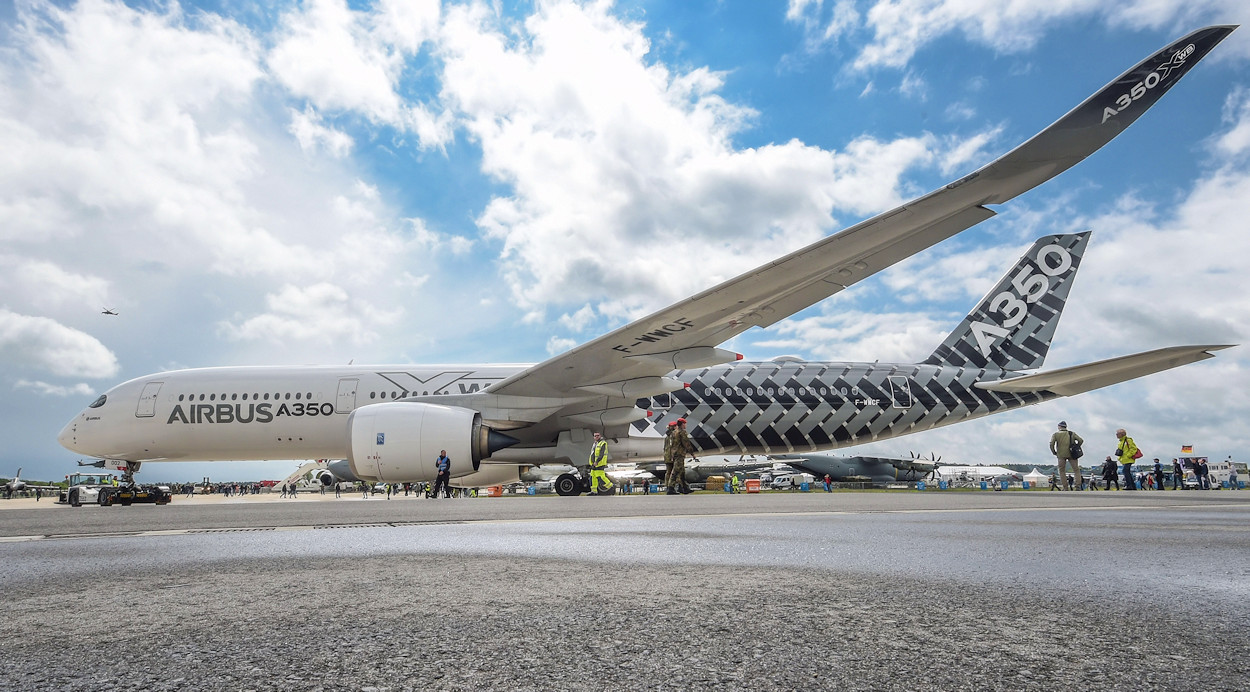 Airbus A350 - Seitenansicht