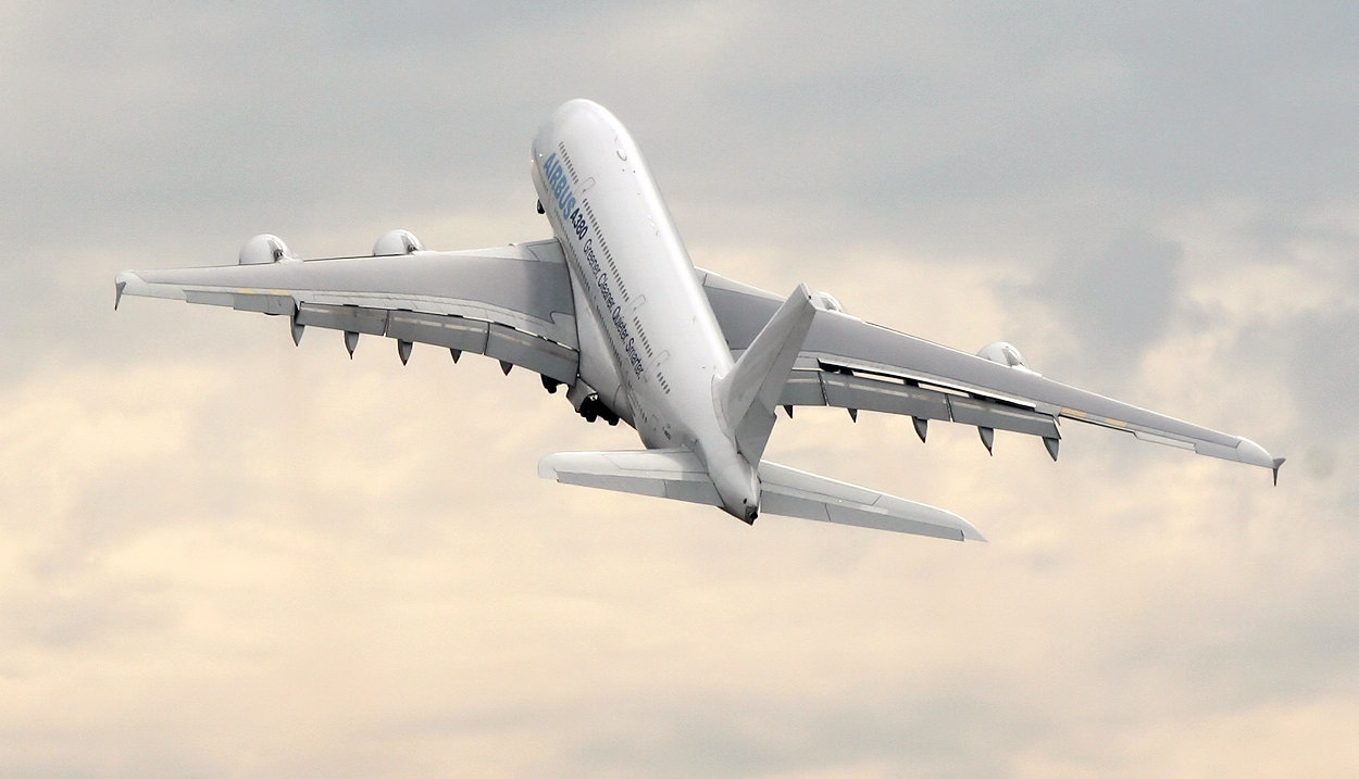 Airbus A380-800 - Luftfahrtmesse