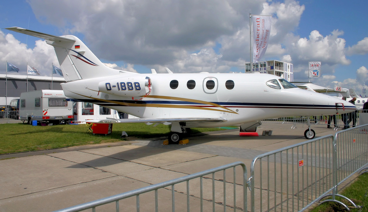 Beechcraft Premier 1A - D-IBBB Registrierung