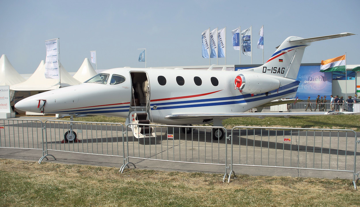 Beechcraft Premier 1A - D-ISAG Registrierung