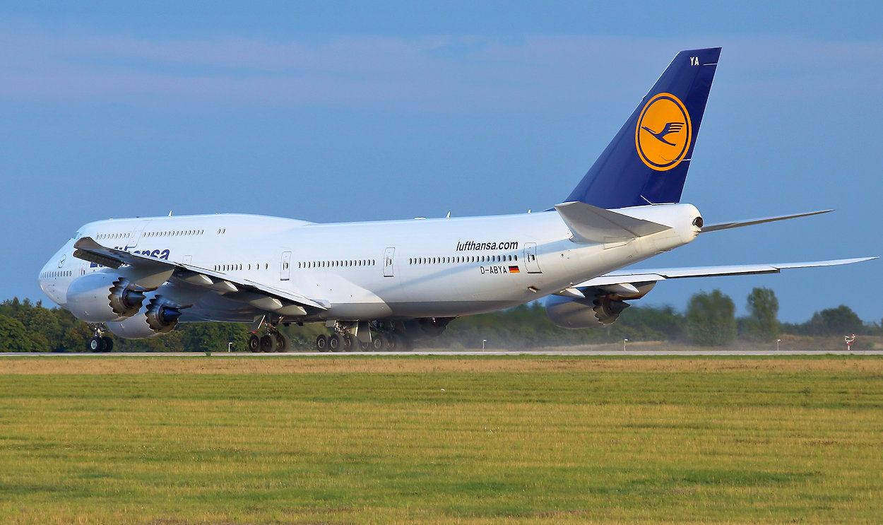 Boeing 747-8 Intercontinental - Startphase