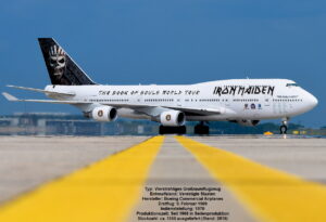 Boeing 747-400 Jumbojet - Passagierflugzeug