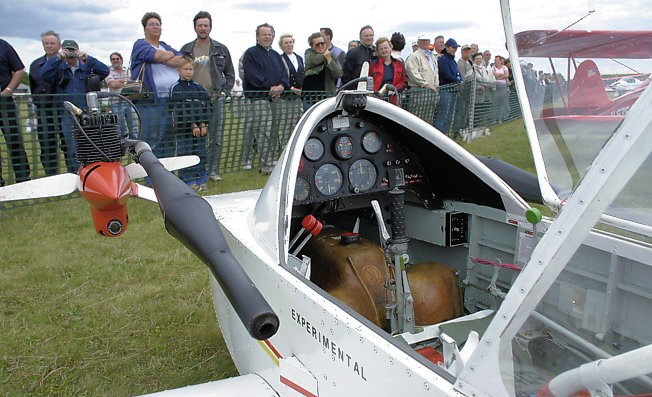 Cricri MC-15 - Cockpit