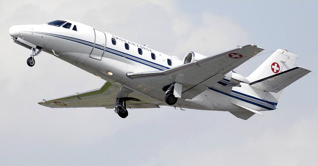 Cessna 560XL Citation Excel - Flugansicht