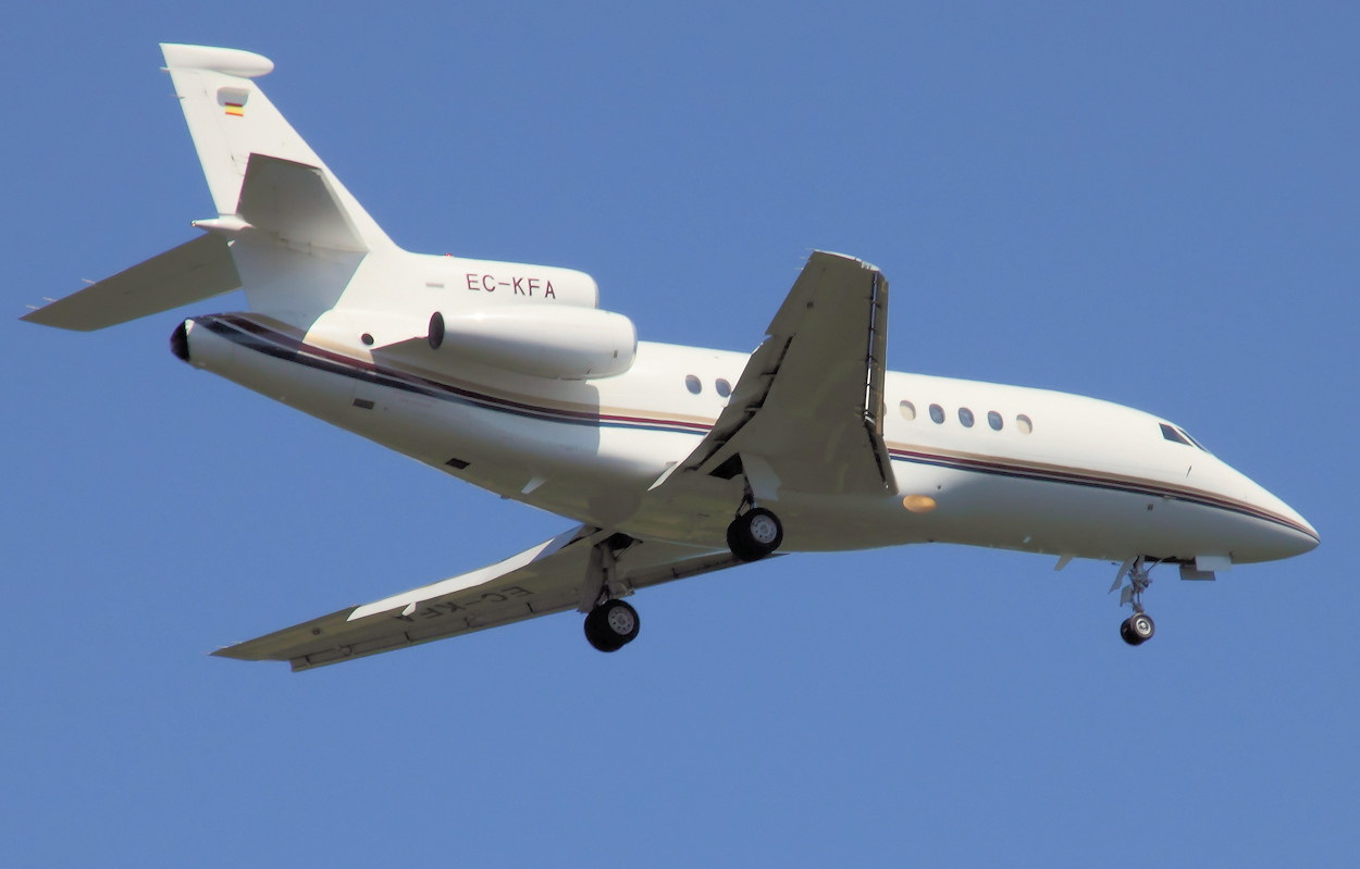 Dassault Falcon 900 B - Überflug