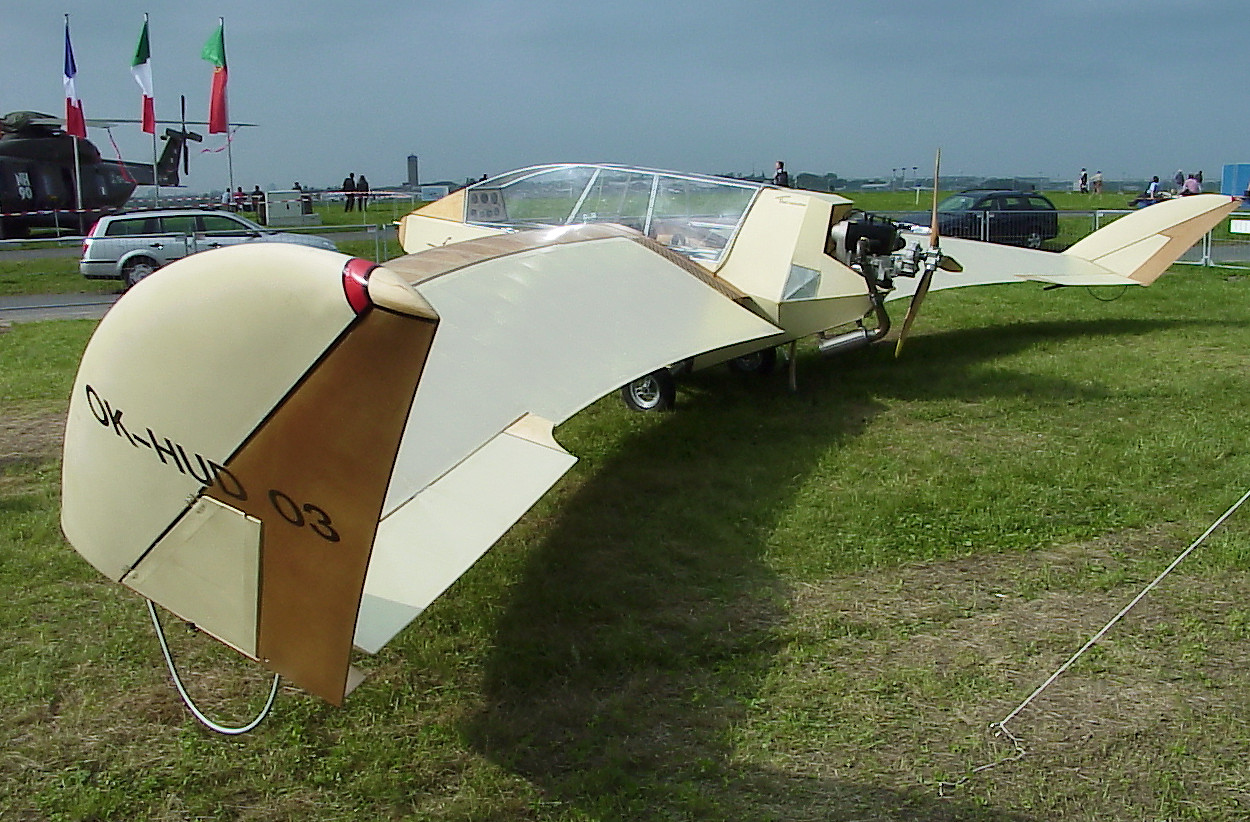 Dewald Leonardo 2000 - Nurflügel-Flugzeug mit Schubpropeller