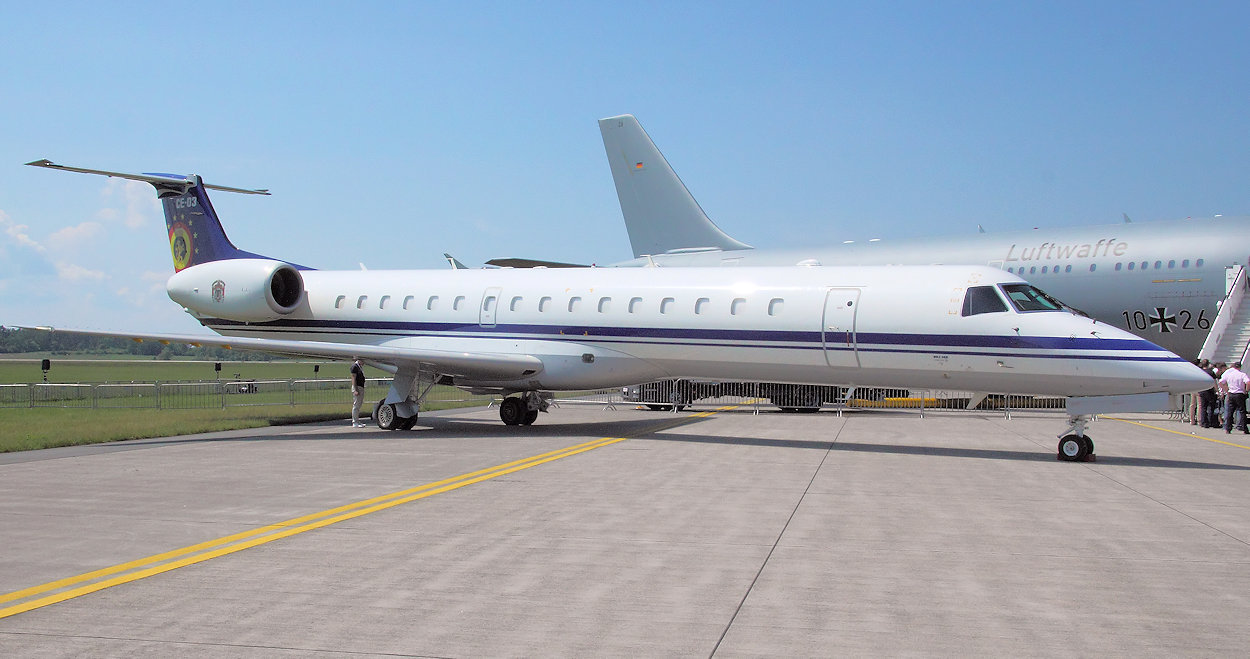 Embraer ERJ-145 Regionaljet des brasilianischen Flugzeugherstellers