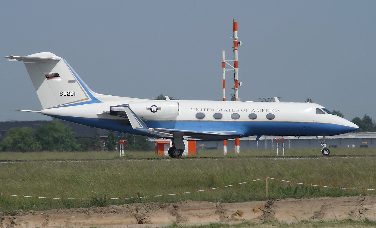 Gulfstream III C-20B - Air Force One der US-Präsidenten Clinton, Carter, Ford und Busch