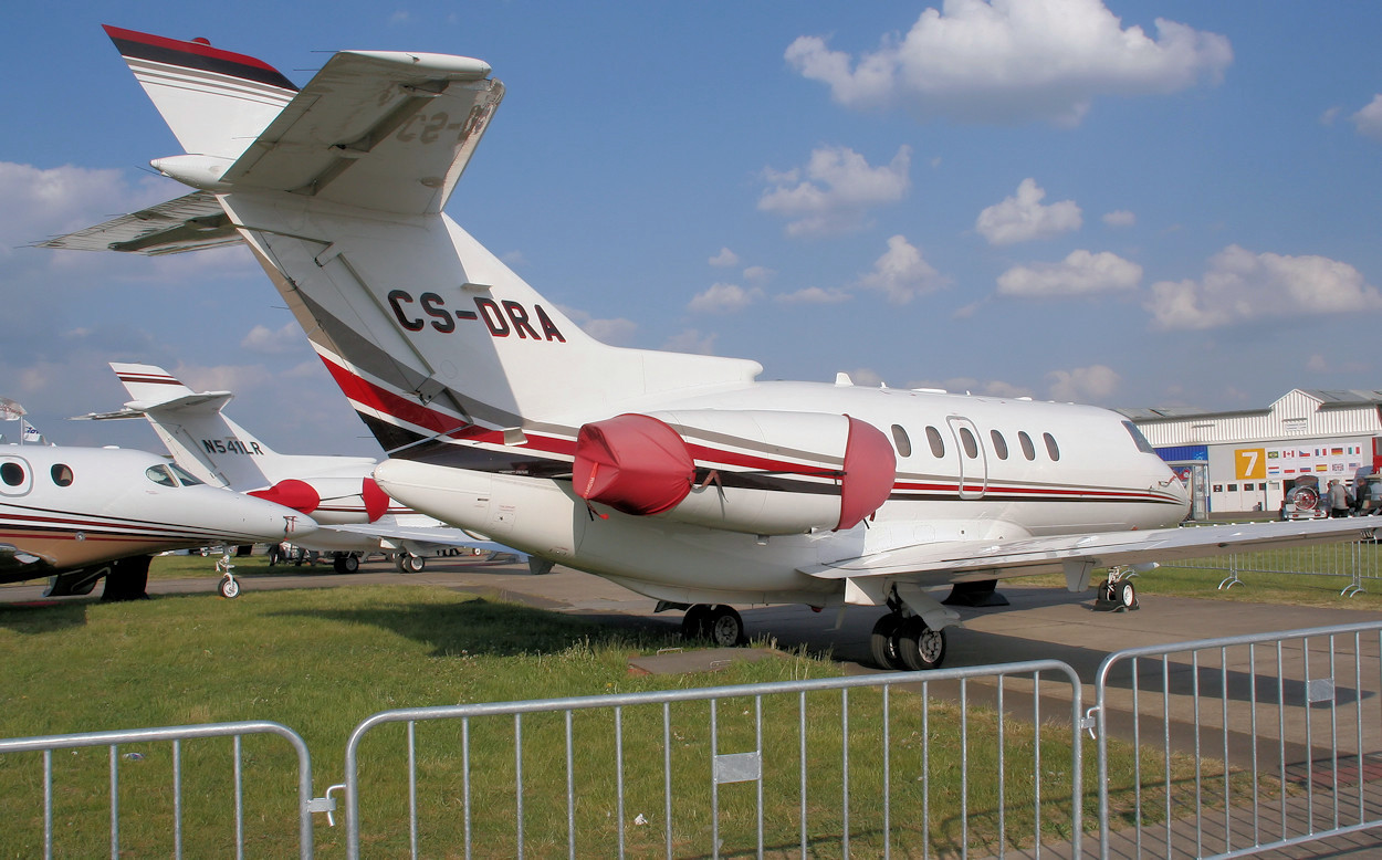 Raytheon Hawker 800 XP - Geschäftsreiseflugzeug mit T-Leitwerk