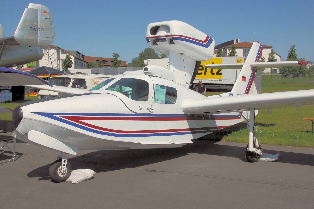 Lake LA-250 Renegade - Amphibienflugboot mit Schubpropeller für 6 Personen