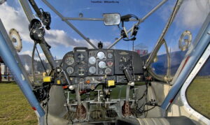PZL-104 Wilga 35 - Cockpitansicht