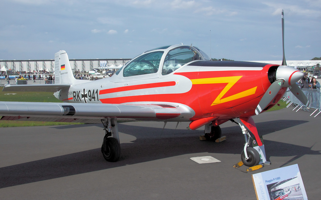 Piaggio P-149 - Ganzmetallflugzeug der Bundeswehr